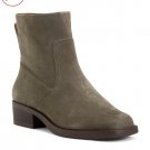 LUCKY BRAND Suede Kazey Ankle Ankle Suede Boots - Martini Color (Olive Green)