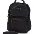 TOMMY BAHAMA Canvas Tetra Backpack With Pencil Case - Black