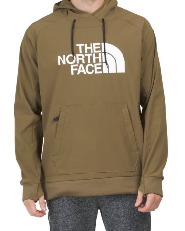 THE NORTH FACE Tekno Snow Logo Smooth Faced Fleece Hoodie - Large