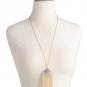 KENDRA SCOTT Kingston Necklace - 32 inch long - Slate color (grayish blue)