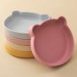 Silicone Suction Baby Plate &acirc;�� Bear Shaped Dish
