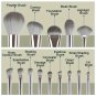 Makeup Brush Set 14-Piece Luxury Face & Eye Brushes