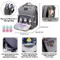 Diaper Bag Backpack with Portable Folding Crib & Large Mommy Travel Bag