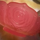 Trinket Bowl, Pink with Design