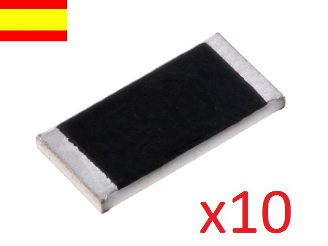 SMD resistor, code 0 , size 2512, Tolerance 1%, 1W, 10 units