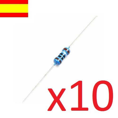 Resistor 1M , 0.125W , 1/8W, 1%, 10 units