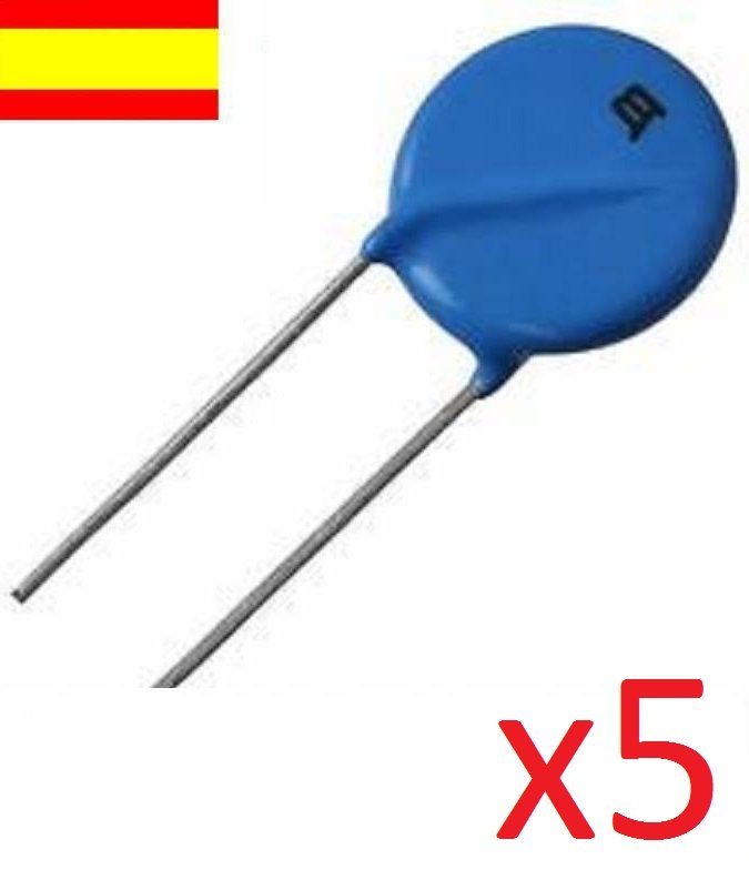 Varistor 20D561K (560v) 20mm , 5 units