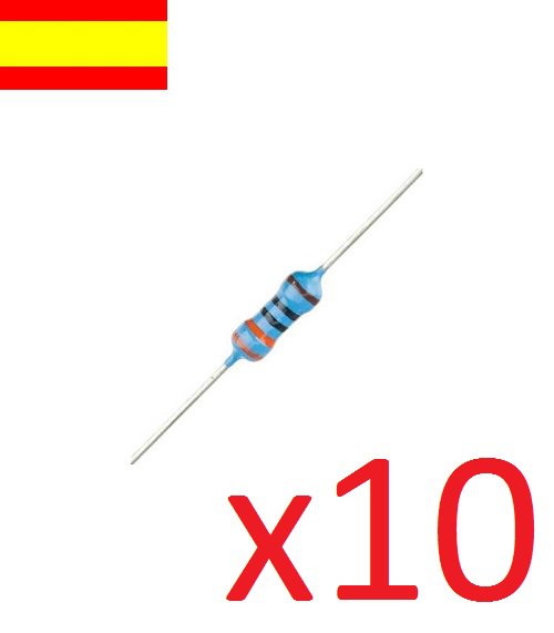 Resistor 47K , 0.125W , 1/8W, 1% , 10 units
