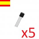 KTC3198 / KTC3198-GR transistor, TO-92, 5 units