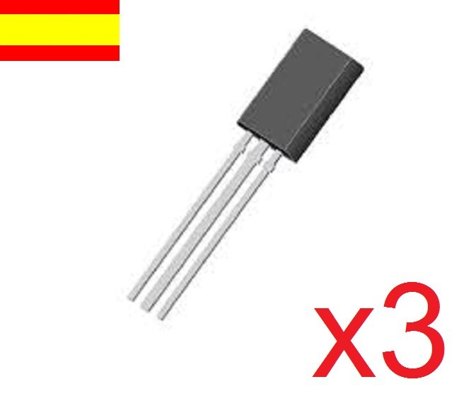2SA1371 / A1371  transistor, TO-92L , 3 units