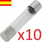 Glass fuse 15A , 250V , 6X30mm, 10 units