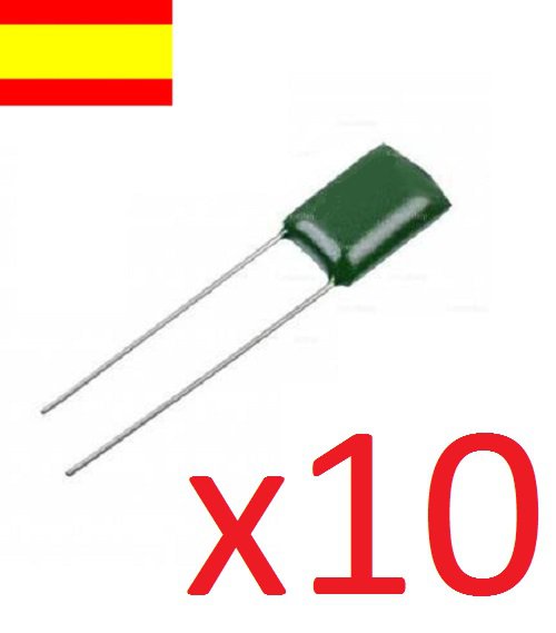 Capacitor 2J682J, 6.8nF, 630V, 10 units