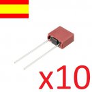 Square fuse model 392, 250V  630mA , 10 units