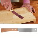 12 Inch Small Hand Saw, Flush Cut Saw Woodworking Hand Saw Wooden Straight