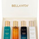 BellaVita Luxury Unisex Cologne Gift Set (4x20ml) | Fragrances Includes