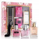 Essential 4 PC Mini Perfume Set, Birthday Gift Set for Women, Eau De Parfum 30ml Each