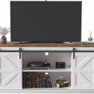 JUMMICO TV Stand for 65 Inch TV, Entertainment Center