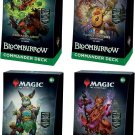 Bloomburrow Commander Deck Display Magic the Gathering Set Of 4- Sealed Case