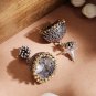 Antique Silver & Gold-Plated Jhumka Earrings – Ethnic Traditional Dangler Jewelry for Women