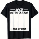 Men's Last Day of Elementary School Cotton Custom Shirt T-Shirt