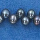 STERLING SILVER- GRAY FRESH WATER PEARL BRACELET