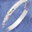 STERLING SILVER- BABY BANGLE BRACELET **FREE SHIPPING ITEM**
