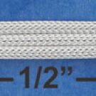 STERLING SILVER 7" ITALIAN 3 STRAND BANDED FOXTAIL BRACELET  **FREE SHIPPING**