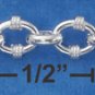 STERLING SILVER 7" OVAL W/BANDS PLUS POLISHED OVAL LINKS BRACELET