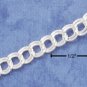 STERLING SILVER 5.5" CHILD'S CHARM LINK BRACELET