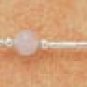 STERLING SILVER THREE MULTIPLE BEADS BRACELET  **FREE SHIPPING**