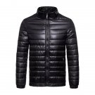 Classic Puffer Leather Jacket