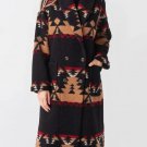 Yellowstone Beth Dutton Black Printed Coat