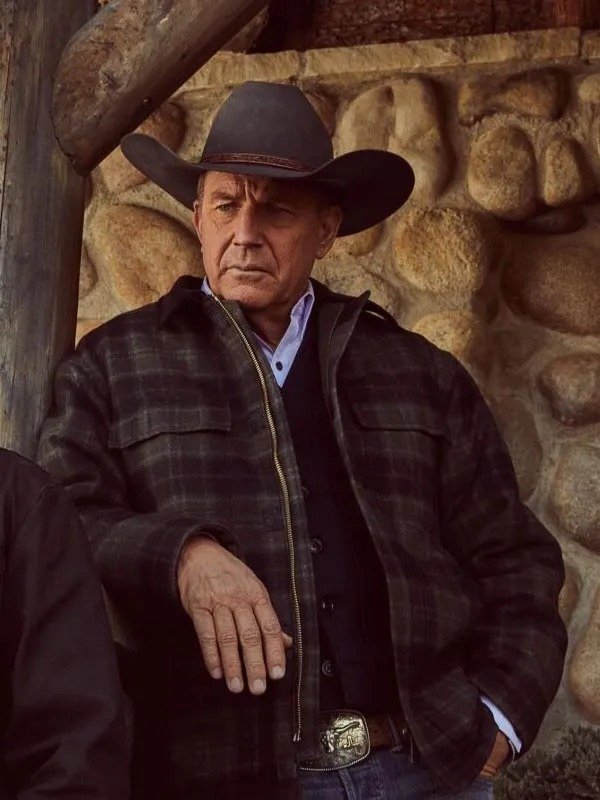 Yellowstone John Dutton Plaid Jacket