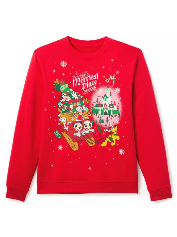 Mickey Mouse The Merriest Place on Earth Sweatshirt