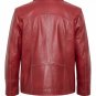 Tyler Durden Fight Club Red Leather Jacket