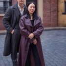 Bridgerton S4 Sophie Baek Leather Coat