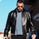 Travis Kelce Chiefs Game Leather Jacket