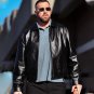 Travis Kelce Chiefs Game Leather Jacket