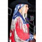 Beyonce American Flag Fringe Jacket