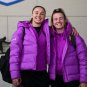England Lionesses Purple Puffer Jacket