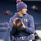 Patriots Rivalries Sideline Drake Maye Hoodie