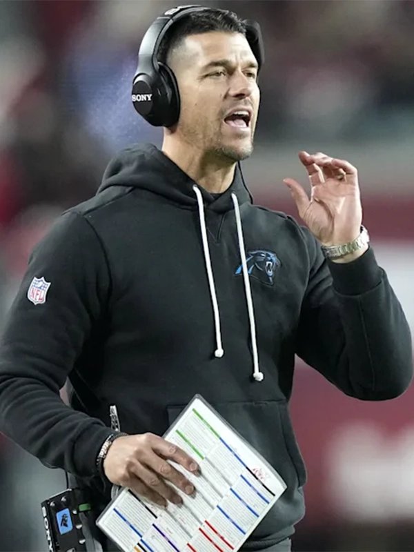 Dave Canales Carolina Panthers Sideline Hoodie