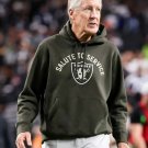 Pete Carroll Raiders Salute to Service Hoodie