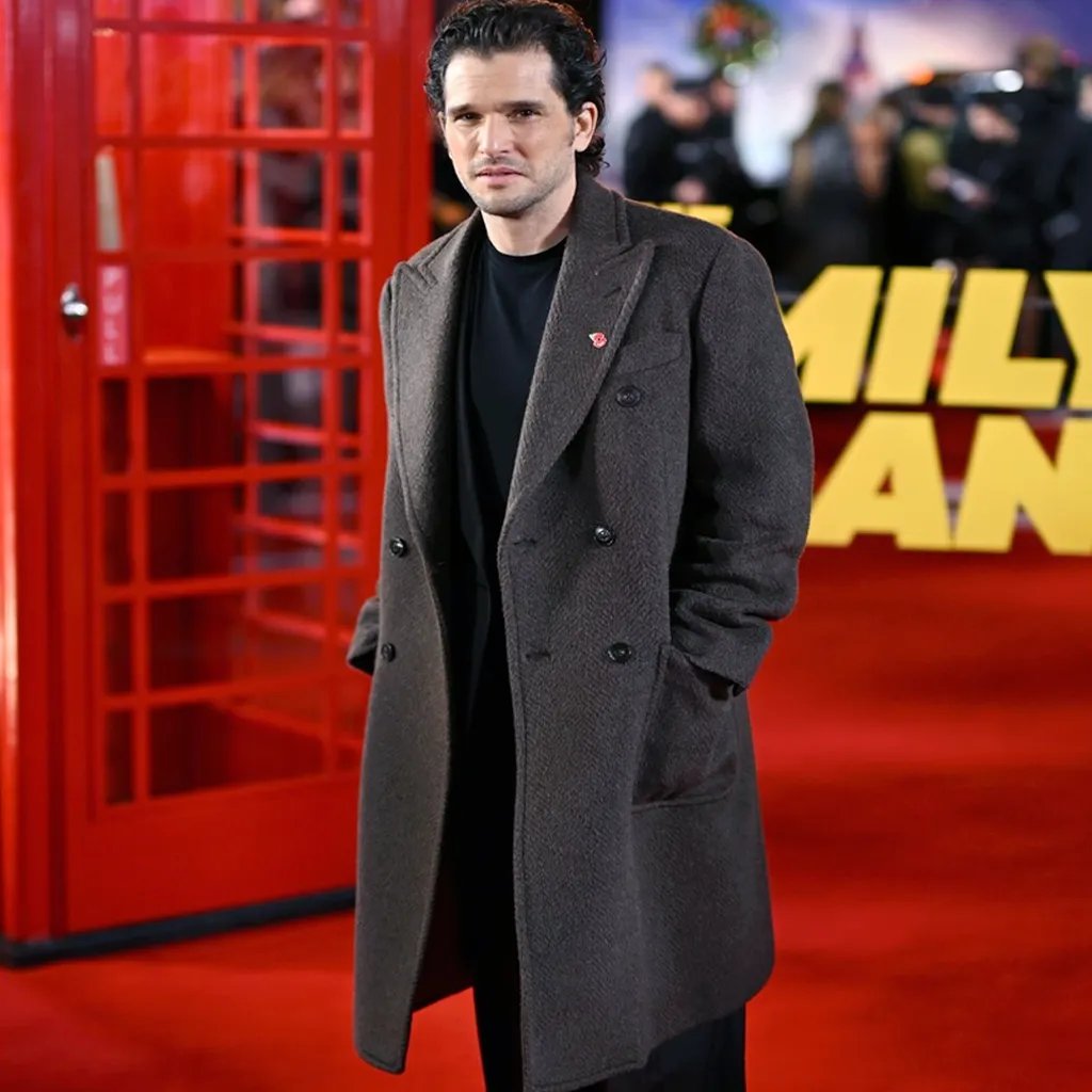 The Family Plan 2 Premiere Kit Harington Coat