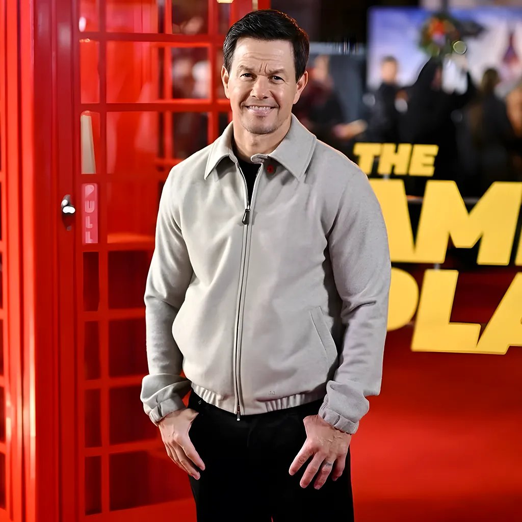 The Family Plan 2 Premiere Mark Wahlberg Jacket
