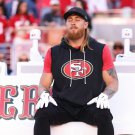 San Francisco 49ers George kittle Sleeveless Hoodie