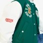 Stranger Things Baseball Green Jacket