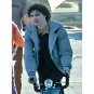Stranger Things S05 Finn Wolfhard Blue Bomber Jacket