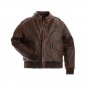 Billy Hargrove Stranger Things S03 Brown Leather Jacket