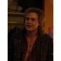 Billy Hargrove Stranger Things S03 Brown Leather Jacket